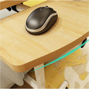 Tavolino Porta PC Computer da Letto Divano Regolabile con Ruote