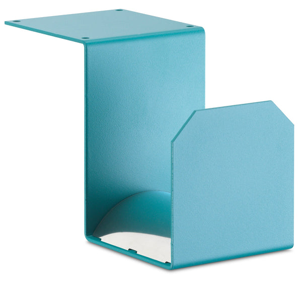 acquista Portatubo Quadrato per Fontane da Giardino in Ferro Antiruggine Belfer 42/PGQ Turchese