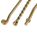 Set 3 Coltelli per Formaggio  in Acciaio Lucido VdE Tivoli 1996 Materia Oro