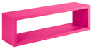 Mensola da Parete 60x18x15,5 cm in Fibra di Legno Regolo Fuxia