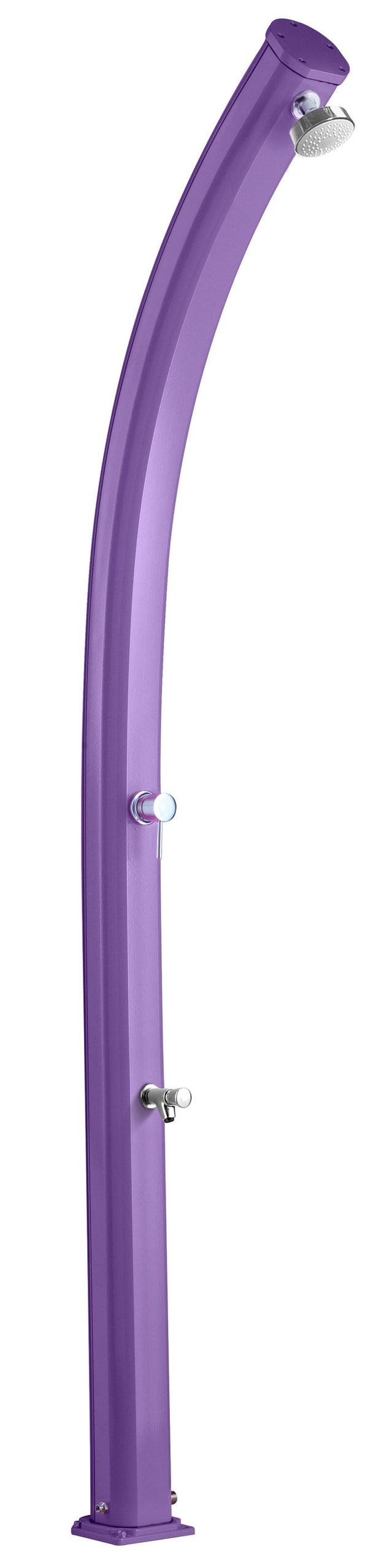 Doccia Solare da Giardino 25L Miscelatore e Lavapiedi Arkema Jolly Viola sconto