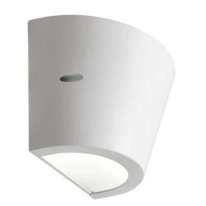 acquista Lampada Applique Conico Colore Bianco per Esterno Linea Umbe Sovil