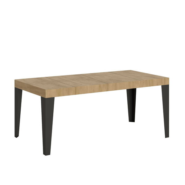 sconto Tavolo Allungabile 90/246x90x77 cm Flame Premium Quercia Natura