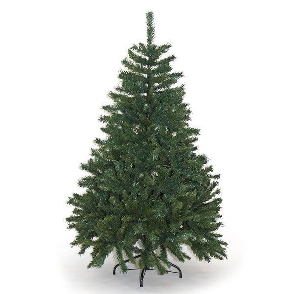 Albero di Natale Artificiale Alpino Verde Ignifugo 1085 Rami Altezza 180Cm sconto