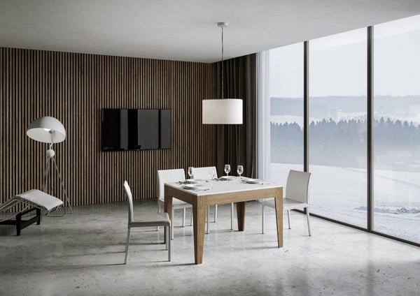 Tavolo Allungabile 120-180x90x77 cm Cico Mix Bianco Frassino acquista