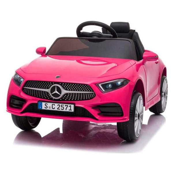 acquista Macchina Elettrica per Bambini 12V con Licenza Mercedes CLS 350 AMG Rosa