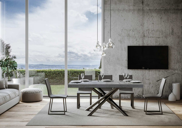 acquista Tavolo 160x90x77 cm Famas Fix Cemento