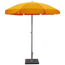 Ombrellone da Giardino Ø2 m Palo Ø33 mm in Acciaio Maffei Venezia Duplex Giallo/Bianco e Giallo