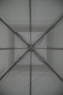 Gazebo da Giardino in Metallo 3x3m Soriani Sahara Grigio