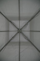 Gazebo da Giardino in Metallo 3x3m Soriani Sahara Grigio