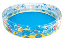 Piscina Gonfiabile 3 Anelli per Bambini Ø183x33 cm in Vinile Bestway 51005