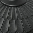 Base per Ombrellone da Giardino Ø48,5x36 cm Palo 38-48 mm  in HDPE Nero