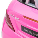 Macchina Elettrica per Bambini 12V con Licenza Mercedes SLC 300 Rosa