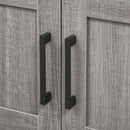 Mobile Sotto Lavabo Bagno 1 Ripiano 2 Ante 60x30x60 cm in Legno Grigio