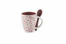 Set 6 Tazzine da Caffè Ø6x6,5 cm in Ceramica Villa d'Este Home Tivoli Aurora