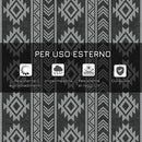 Tappeto Moderno 182x274 cm in Polipropilene Nero e Grigio