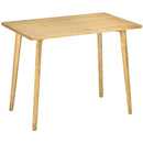 Tavolo da Pranzo 98x60x76,5 cm in MDF Effetto Legno di Pino Naturale