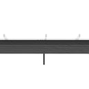 Telo di Ricambio per Pergola da Giardino 3x3m in Poliestere Grigio Scuro