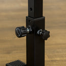 Trave Ginnastica Artistica 226x31x59 cm in Acciaio e Legno Marrone