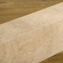 Trave Ginnastica Artistica 226x31x59 cm in Acciaio e Legno Marrone