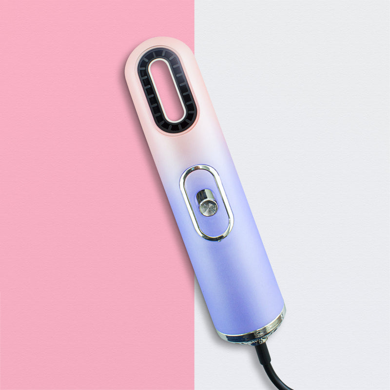 Asciugacapelli Phon Compatto 2000W con Ioni Negativi Fucsia