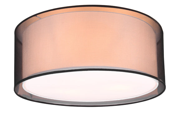 Plafoniera da Interno Attacco E27 in Metallo Nero Opaco acquista