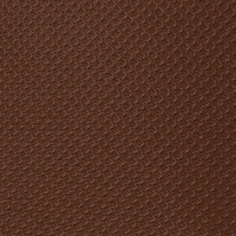 Set 2 Coprisedie Elasticizzati in Poliestere Marrone