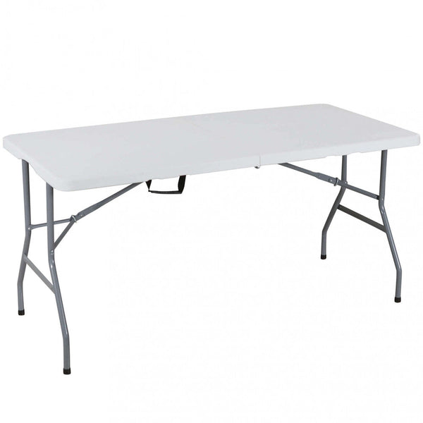 Tavolo Catering Pieghevole 150x70x74 cm cm in Acciaio Bianco online