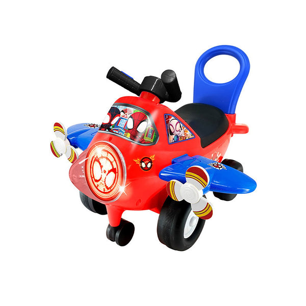 online Aereo Cavalcabile 54x46x38 cm per Bambini Spidey Rosso