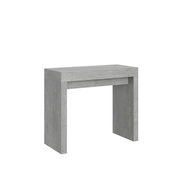 acquista Consolle Allungabile 90-196x42x77 cm in Nobilitato Grigio