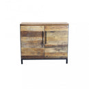 Mobile Braeden 100x40x86 h cm in Legno Marrone