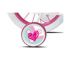 Bicicletta per Bambine 14" Butterfly Freni Caliper e Stabilizzatori in Acciaio Hi-Ten Rosa      