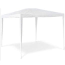 Gazebo Eco 3x3 m in Acciaio Bianco