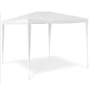 Gazebo Eco 2x3 m in Acciaio Bianco