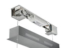 Lampada a Sospensione da Interno a LED in Metallo Nickel Opaco
