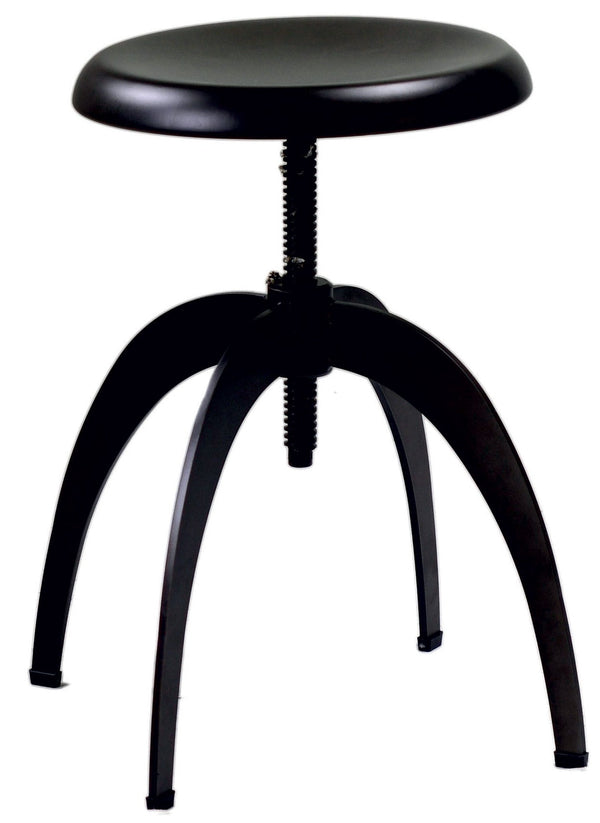 online Sgabello Bar in Metallo Bristol Marrone