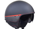 Casco Demi-Jet per Scooter CGM Granada 105G Nero Opaco Varie Misure