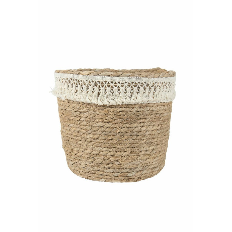 Cestino Ø28x23 cm  in Vimini VdE Tivoli 1996 Natural