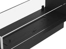 Camino a Bioetanolo da Incasso 80x30x60 cm Infire U800 Slim Nero  