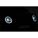 Macchina Elettrica per Bambini Licenza Ufficiale Mini Cooper S Cabrio 12V Sedili in Pelle e Telecomando Nero