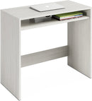 Scrivania Porta Pc 79x43x78 cm in Legno Bianco