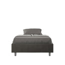 Letto Matrimoniale Francese Azelia Grigio Varie Misure