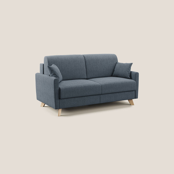 Divano Letto 2 Posti 160x94x97 cm in Tessuto Blu acquista