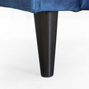 Divano 2 Posti Chandler 152x81x89 h cm in Velluto Blu