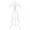 Portasciugamani Melodie 68x37x90 h cm in Acciaio Bianco