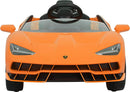 Macchina Elettrica per Bambini 12V con Licenza Lamborghini Centenario Arancione