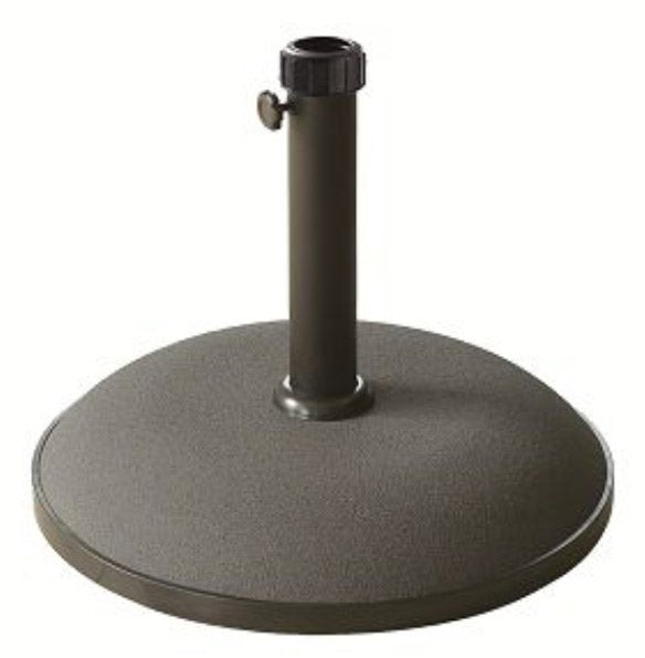 Base per Ombrellone da Giardino 50x50x42 cm in Cemento e Ferro Grigio Scuro online