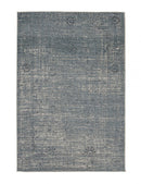 Tappeto 160x230 cm Arena in Tessuto Blu