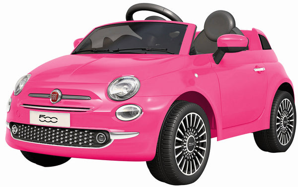 prezzo Macchina Elettrica per Bambini 12V con Licenza Fiat 500 Rosa