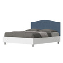 Letto Matrimoniale Grace Blu Varie Misure